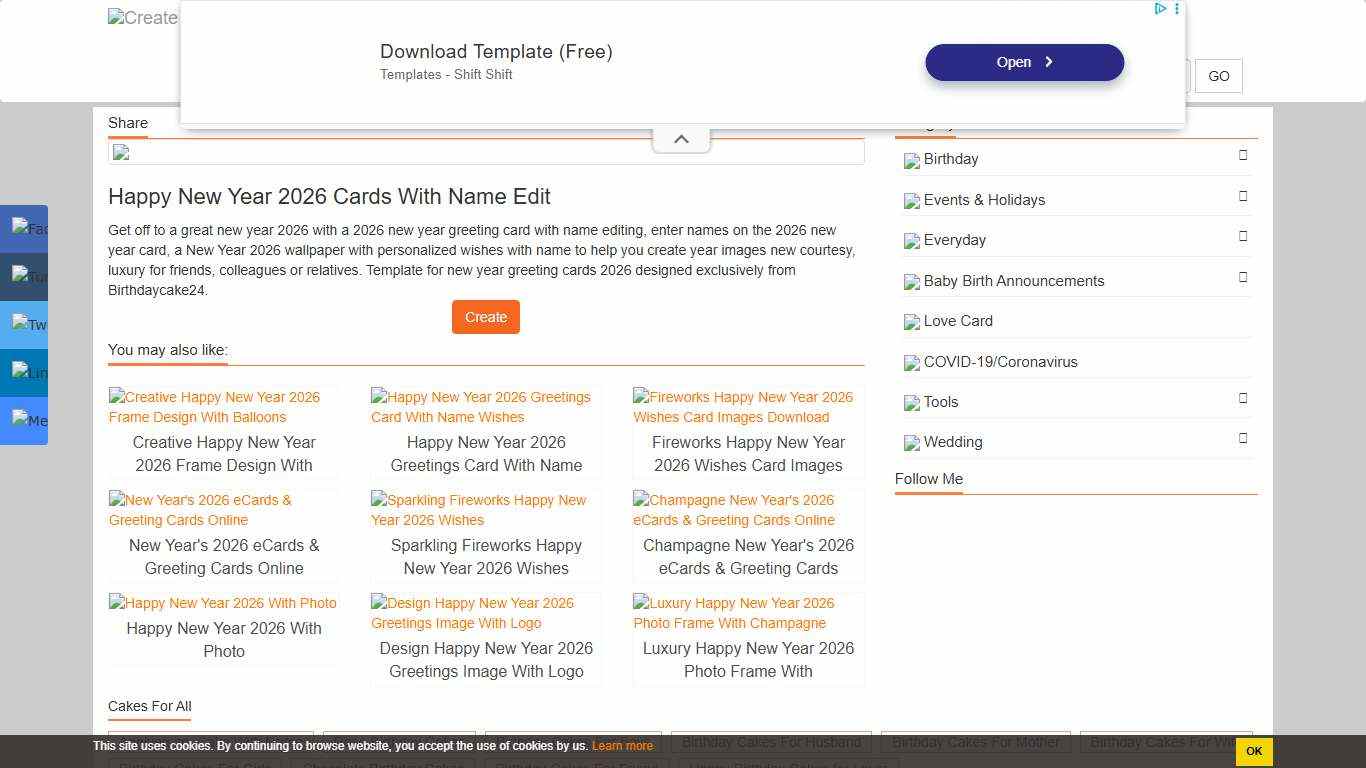 Share: Happy New Year 2026 Cards With Name Edit - 2021015fee8d236aae3jpg